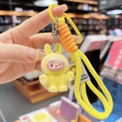LABUBU ぬいぐるみキーホルダー ストラップ