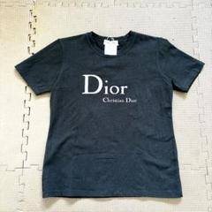 【美品】Christian Dior Tシャツ 半袖 デニムモチーフ ロゴ 38 Christian Dior - 極美品 ChristianDior クリスチャンディオール