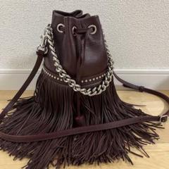 ✨️未使用級✨️ J&MDavidson カーニバル　バッグ　ボルドー レザー