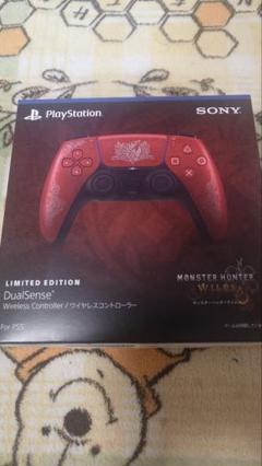 PS5 DualSense ワイヤレスコントローラー モンスターハンター 限定版