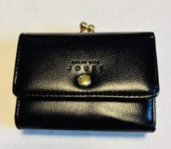 JOUET ブラックレザー 三つ折り財布