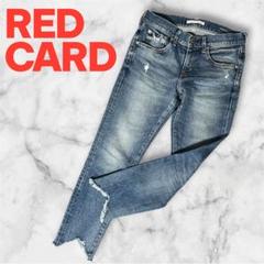 RED CARD 71506 カットオフ　デニム 22 ダメージ加工のサムネイル
