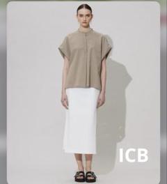 ICB2025年即完売ヴィンテージスパンブロード デザインブラウス新品未使用 接触冷感・UVカット・洗える】ヴィンテージスパンブロード
