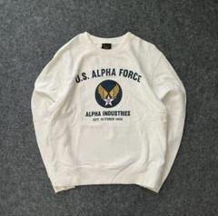 00s vintage ALPHA INDUSTRIES スウェット　トレーナー