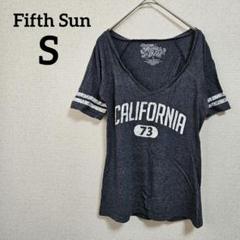 Fifth Sun 【S】 California73 ロゴTシャツ ダークグレー