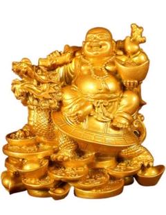 布袋さん 仏像 置物 七福神 オブジェ(12cm*8.5cm*12cm)