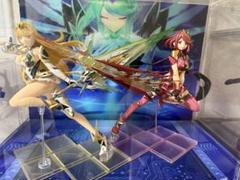 一方通行 ホムラ ヒカリ フィギュア ソダチトイズ 専用アクリルケース ゼノブレイド2 ホムラ ヒカリ フィギュア2体 ソダチトイズ 専用