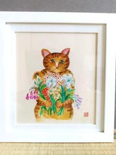 〜strongangel〜　三浦玲子　猫の水彩画 strongangel様専用〜 三浦玲子 猫の水彩画 - メルカリ