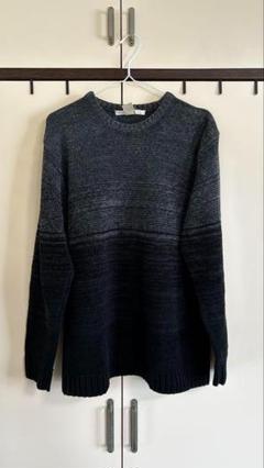90's PERRY ELLIS グラデーションニット　ポーカーズ