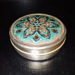 香合　横山朝陽　桐箱入り　七宝　茶道具 香合 横山朝陽 桐箱入り 七宝 茶道具
