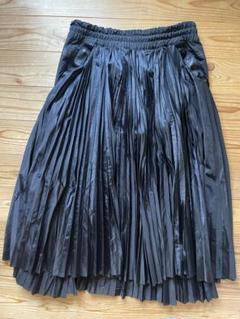 未使用美品NIKE sacaiプリーツスカート　ネイビー 中古・古着通販】NIKE (ナイキ) sacai (サカイ) 再構築スカート