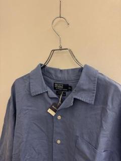 POLO ポロ ラルフローレン シャツ XL 青 CALDWELL 新品 リネン