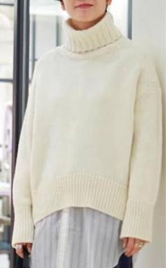 GALERIE VIE タートルネックニット
