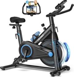 新品　CHAOKE スピンバイク エアロバイク静音　マグネット負荷調整　組立簡単