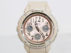 BABY-G 腕時計 BGA-150CP ピンクベージュ アナデジ