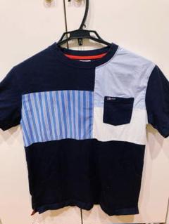 【希少！定価約8,000円】J.PRESSストライプ切替デザインTシャツS〜Mのサムネイル
