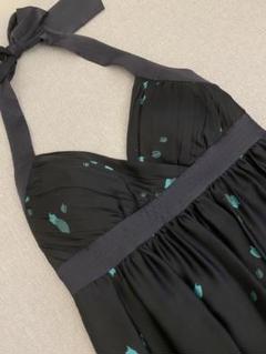 【美品】BCBG MAXAZRIA maxandcleoマキシドレス ネイビー