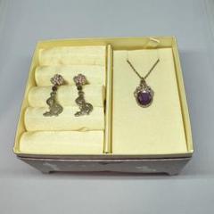ラプンツェル ピアスネックレスセット