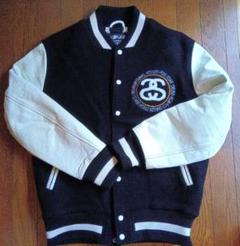 STUSSY ROC STAR TRIBE コラボスタジャンホワイト