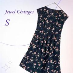 【美品】ユナイテッドアローズ Jewel Changes ドレスワンピース結婚式 BEAUTY&YOUTH UNITED ARROWS（ビューティーアンドユース