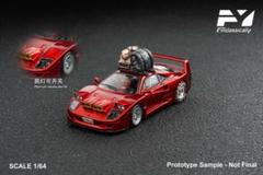 ☆500台限定☆1/64 フェラーリ F40 ガンメタ ミニカー☆ 500台限定 Finclassically 1/64 フェラーリ F40 ミニカー ROSSO