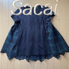 ☘️レア サカイカットワークレースバックフレアTシャツ