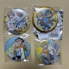 デジモンアドベンチャー　缶バッジ 高石タケル パタモン