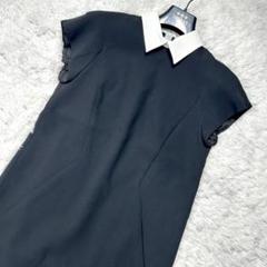 【美品】エポカ 襟付き ワンピース Mサイズ 日本製 フォーマル セレモニー
