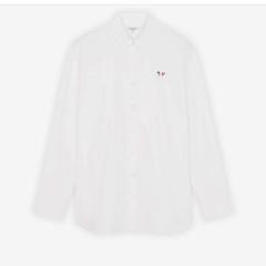 【のりネズミ】MAISON KITSUNE トリコロール　オックスフォード MAISON KITSUNE' - メゾンキツネ オックスフォード トリコロール