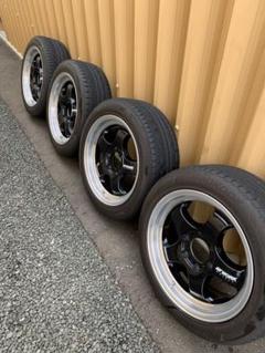 ハイエース WORK 18in 8j +35 BS 215/55r18