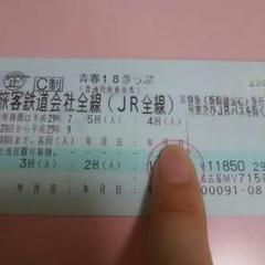 紙芝居舞台B型 青春18きっぷ(2回分) メール便|チケット,乗車券 紙芝居舞台B型 青春18きっぷ(2回分) メール便|チケット,乗車券