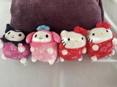ハワイ柄　サンリオ　ハローキティ クロミちゃん　モチモチぬいぐるみ ４体セット 2025年最新】ハワイ クロミの人気アイテム - メルカリ