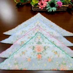 高島屋購入。スワトウのハンカチ2枚 - メルカリ