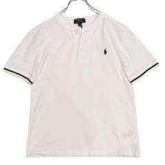 試着のみ　ポロラルフローレン　ヘンリーネックTシャツ　サイズＭ