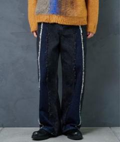 JieDa SWITCHING OVER DENIM PANTS ジエダ Jieda（ジエダ）の「SWITCHING OVER DENIM（デニムパンツ）」 - WEAR