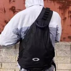00s OAKLEY オークリー ショルダー メッセンジャーバッグ メタルロゴ