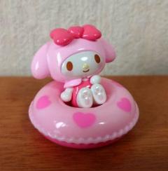 マイメロディ　プール　浮き輪　バカンス　マスコット　ぬいぐるみ　タグ付き マイメロディプール浮き輪バカンスマスコットぬいぐるみタグ付き