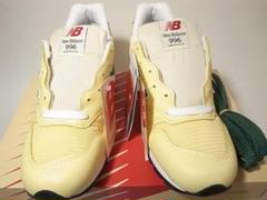 テディサンティス監修USA製U996TD新品27.5cmペールイエローxグリーン
