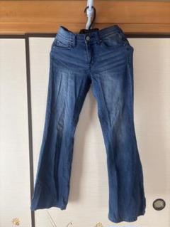 CECIL McBEE ブルー フレアパンツ