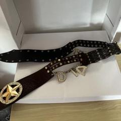 ☆d.i.a.馬蹄細身ベルト　ギャル必見　レア商品☆ ☆d.i.a.馬蹄細身ベルトギャル必見レア商品☆