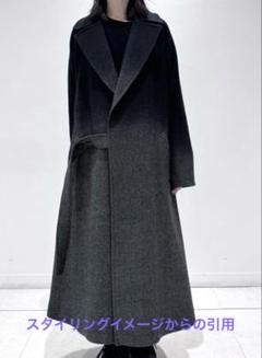 未使用・タグ無し】Y's グラデーション ヘリンボーン ロング