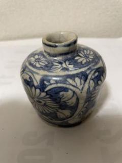 中国古美術　壺　明の時代　染付　青花　花瓶