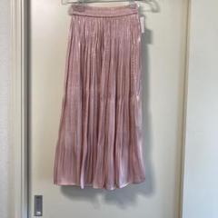 アナイ✨タグ付新品未使用 ラメ入プリーツロングスカート ピンク サイズ38 ANAYI / アナイ スカート（条件：ピンク系）| ファッション通販