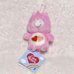 Care Bears　ケアベア™ お座りマスコット　ピンク　ポールチェーン