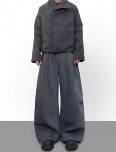 baovicto Pleated Wide-leg Pants 変形 深水光太 - メルカリ