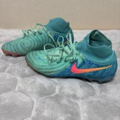 Nike サッカーシューズ アクアブルー/ピンク