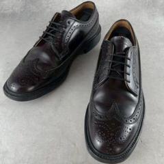 【極美品✨】リーガル ウイングチップ レザーシューズ ブラウン 24.5EE