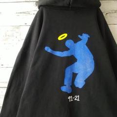 激レアコラボ☆USA製 ステューシー×ユニオン 両面プリント パーカー 3L