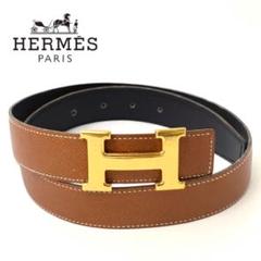 HERMES ベルト　ベージュ　ブラック　75 2025年最新】エルメス ベルト 75の人気アイテム - メルカリ