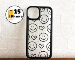 【割引有り】iPhone15 ケース　カバー　スマホケース　クリアーケース　黒